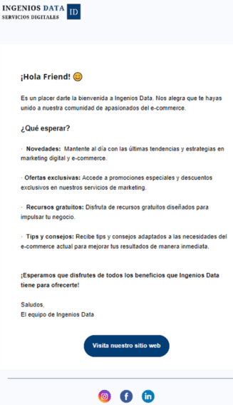 campaña de email de marketing