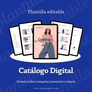 Plantilla Catálogo Digital - Canva
